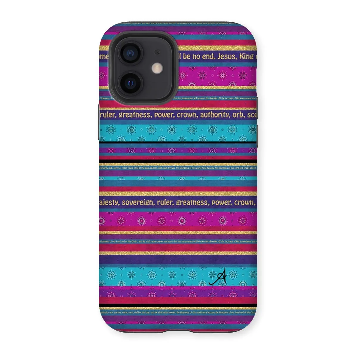 King of Kings Stripe Amanya Design Tough Phone Case