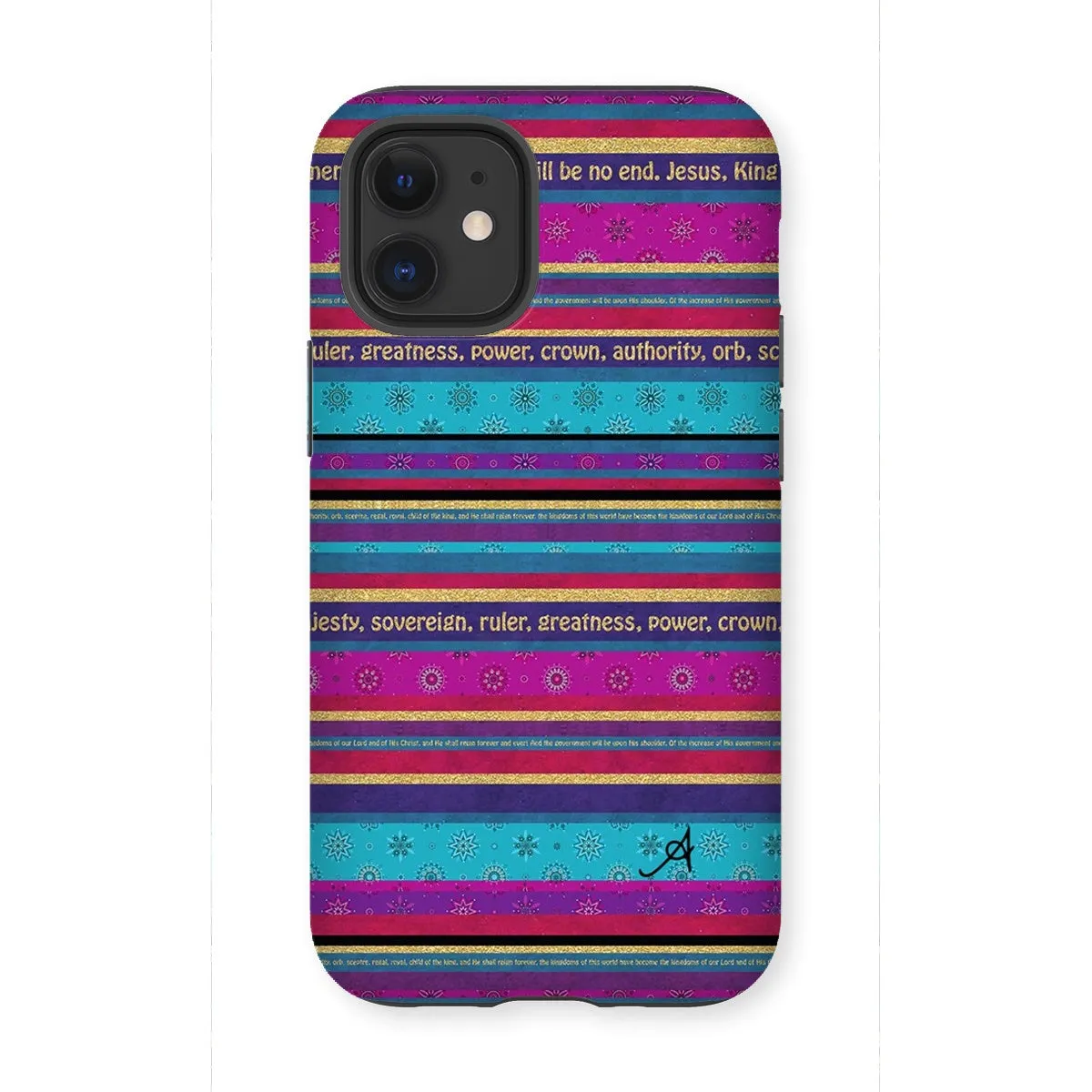 King of Kings Stripe Amanya Design Tough Phone Case