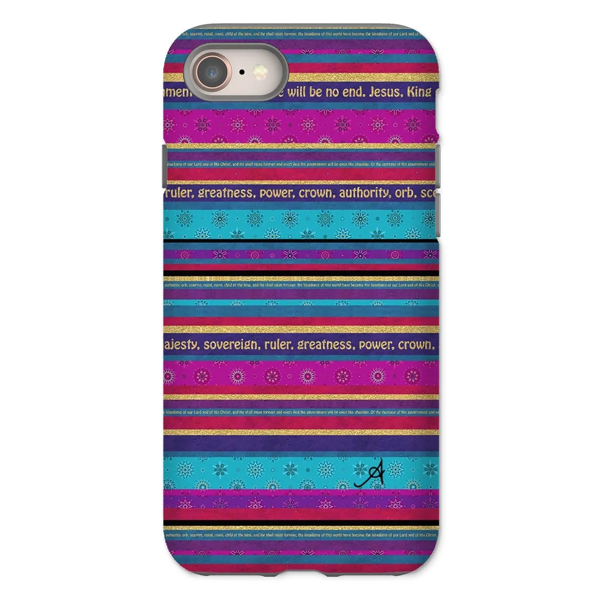 King of Kings Stripe Amanya Design Tough Phone Case