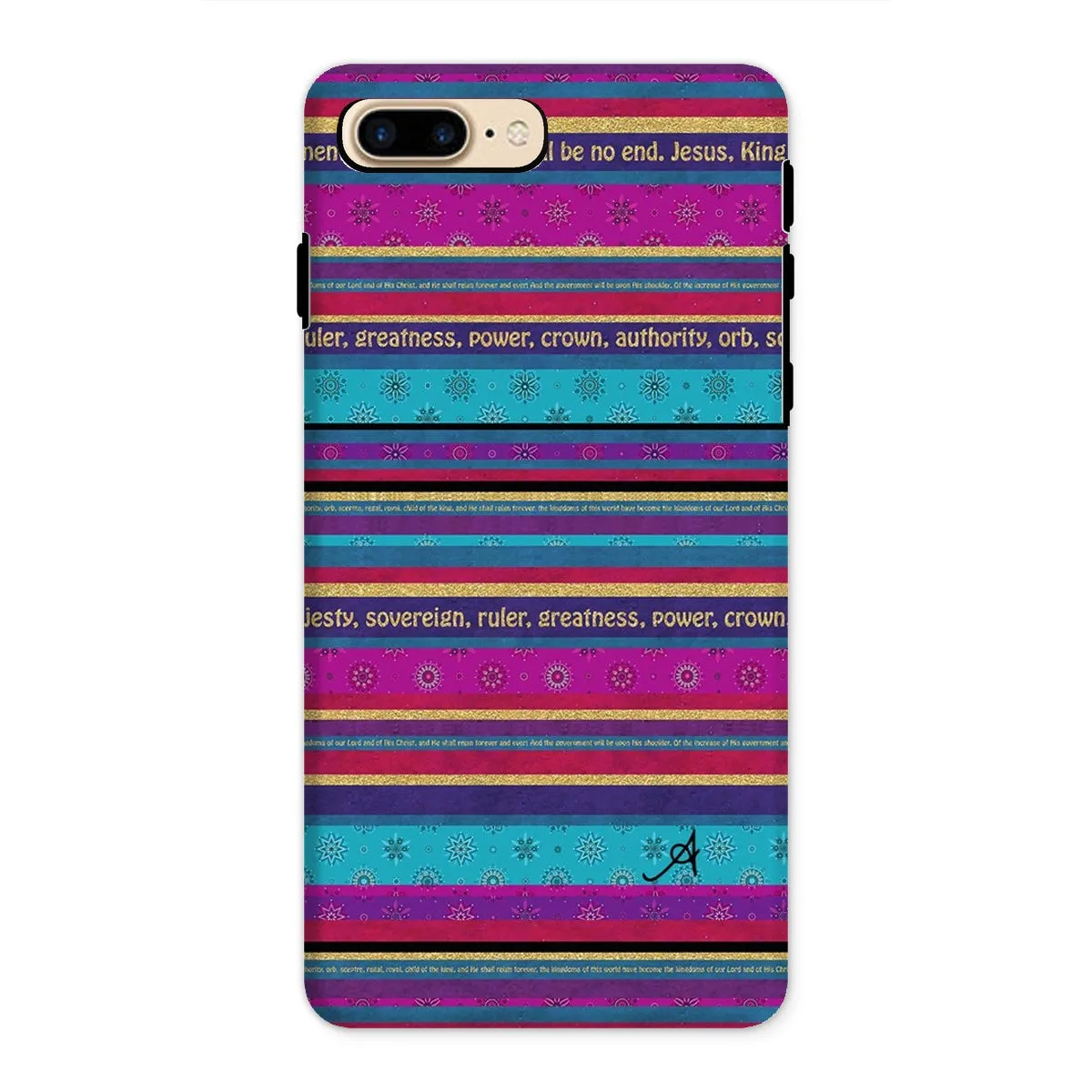 King of Kings Stripe Amanya Design Tough Phone Case