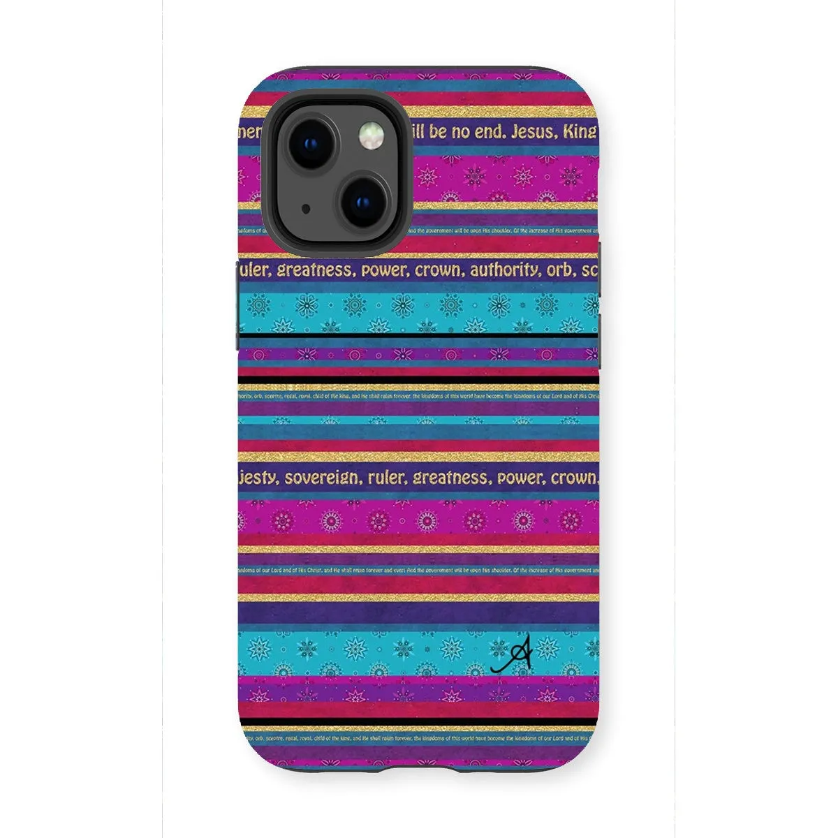 King of Kings Stripe Amanya Design Tough Phone Case