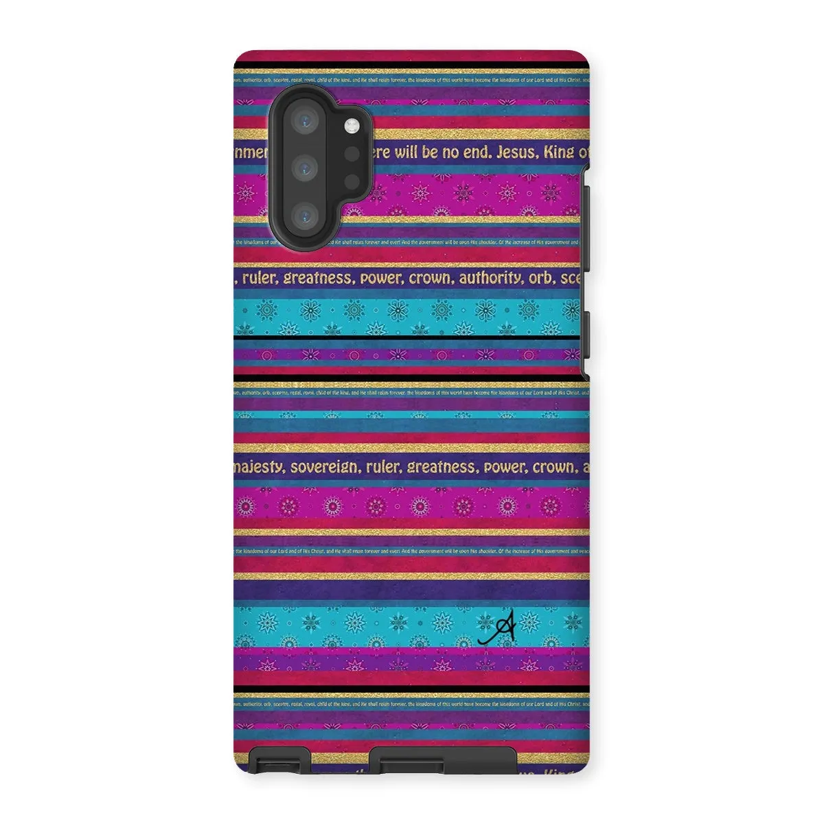 King of Kings Stripe Amanya Design Tough Phone Case