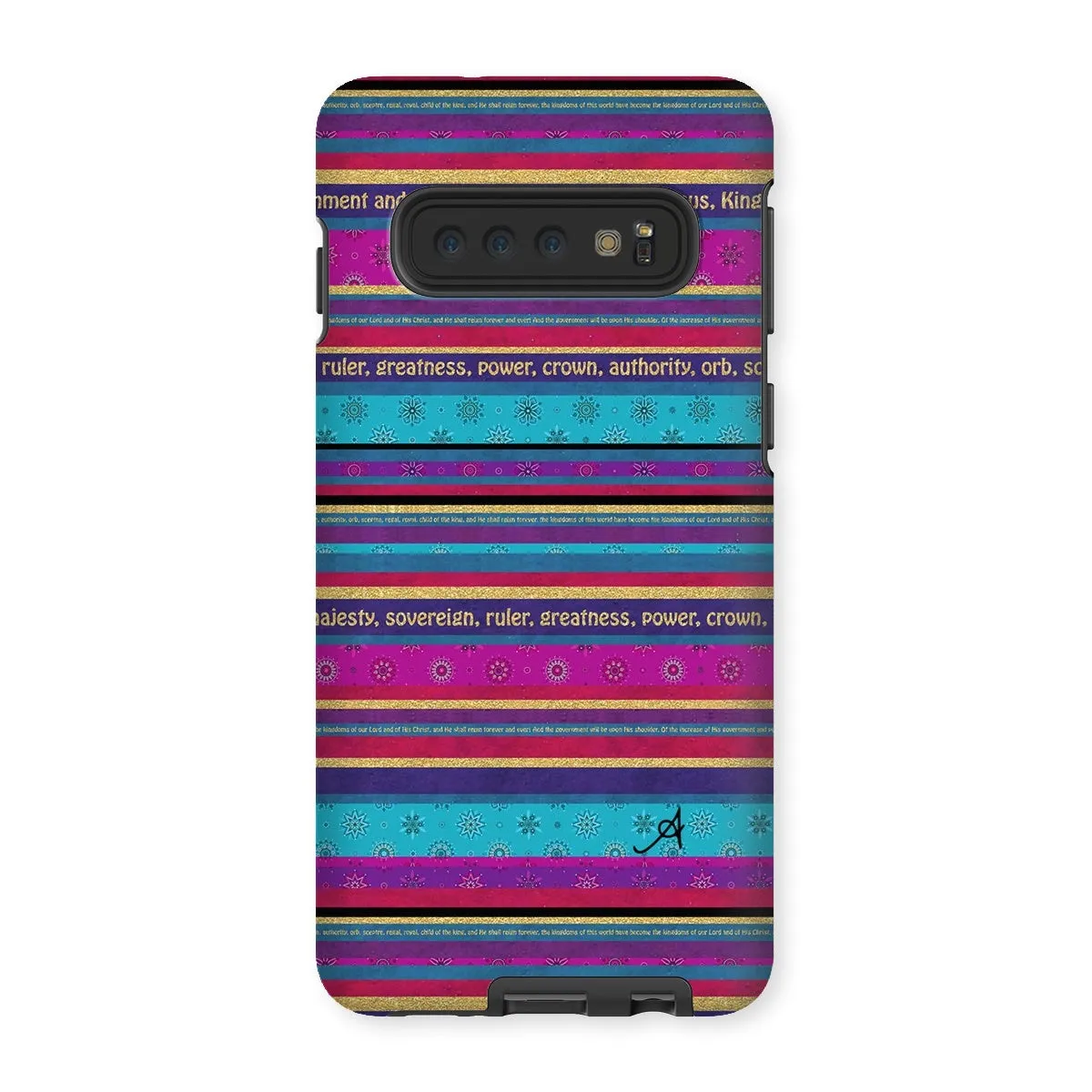 King of Kings Stripe Amanya Design Tough Phone Case