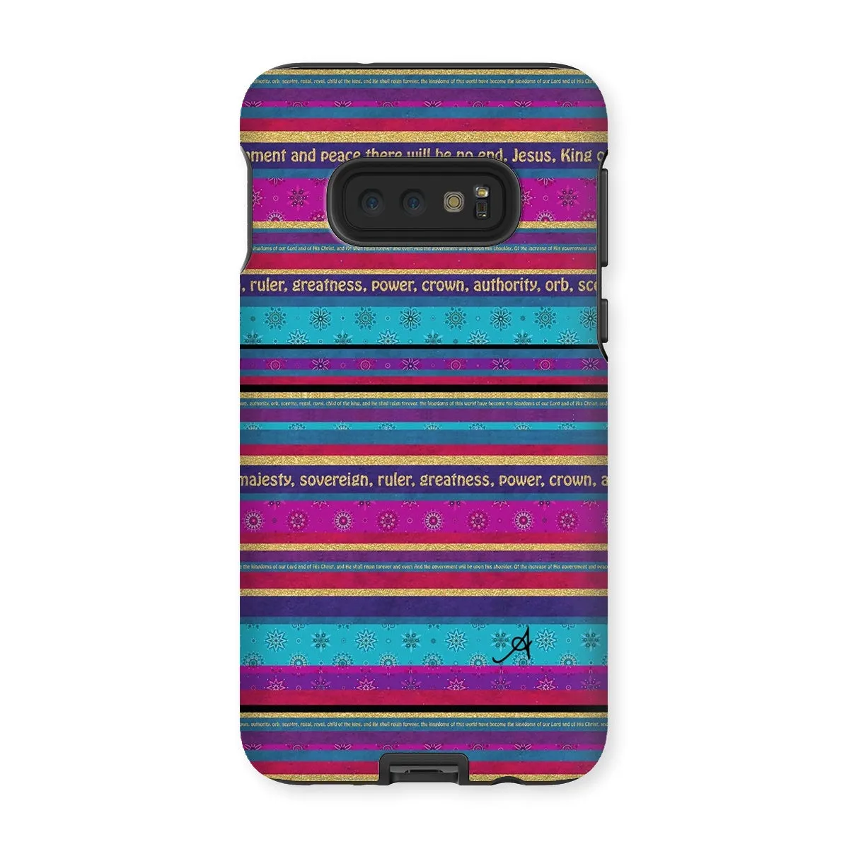 King of Kings Stripe Amanya Design Tough Phone Case