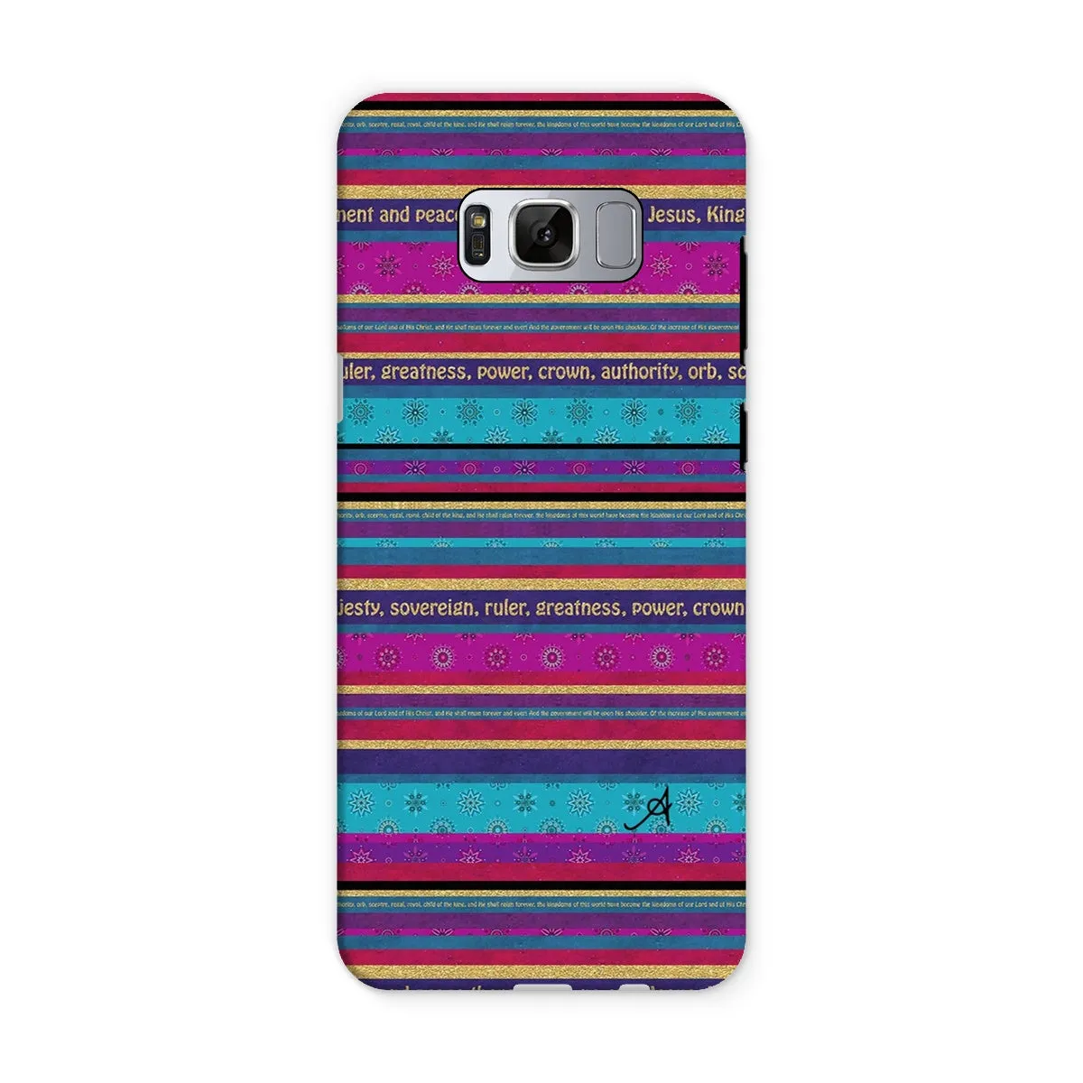 King of Kings Stripe Amanya Design Tough Phone Case