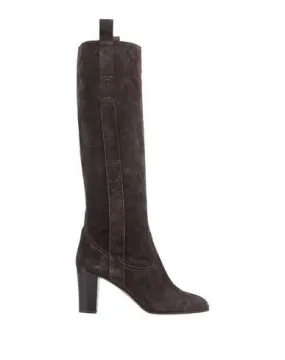 L' Autre Chose Women Boots Dark brown 2 UK