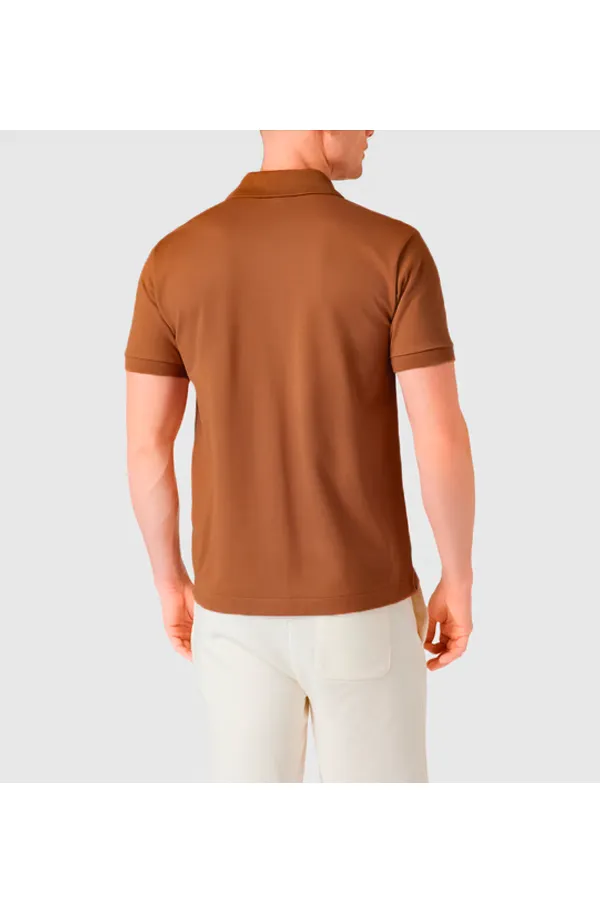 Lacoste Classic S/S Polo Piké Brown