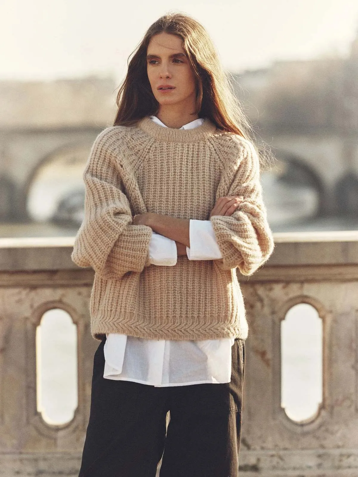 Landrey Sweater - Cream Ice