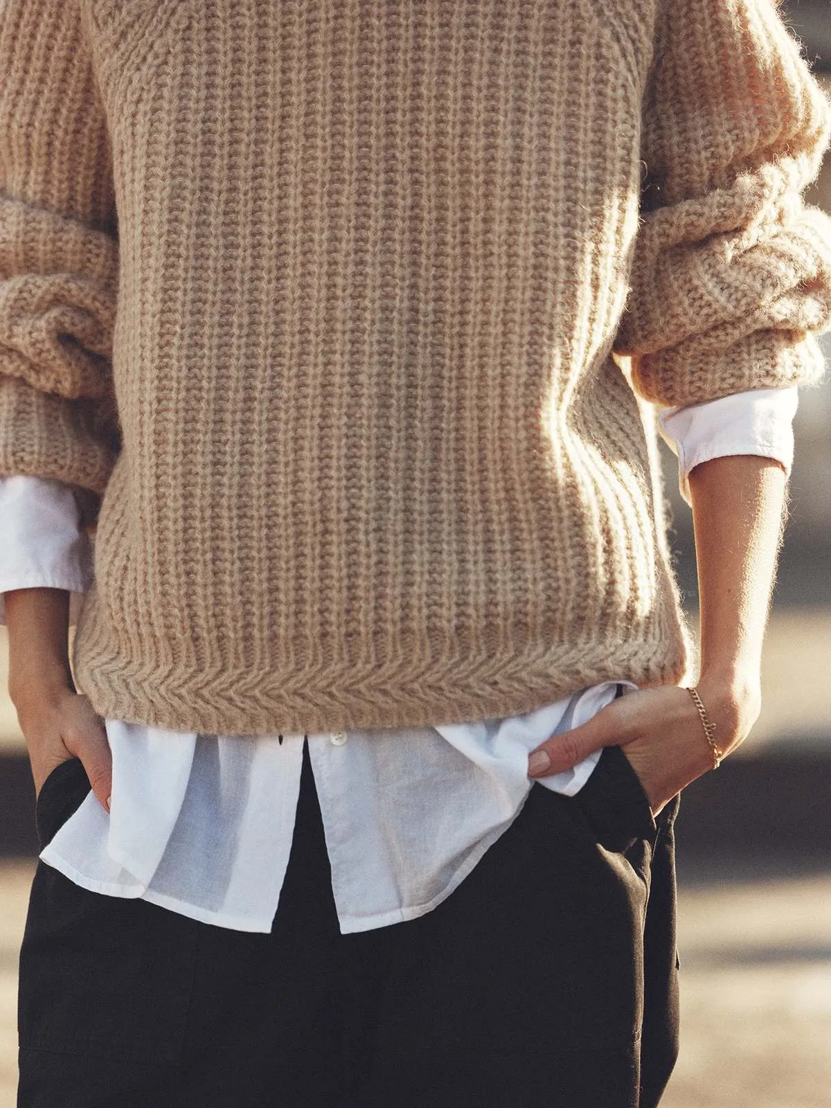 Landrey Sweater - Cream Ice