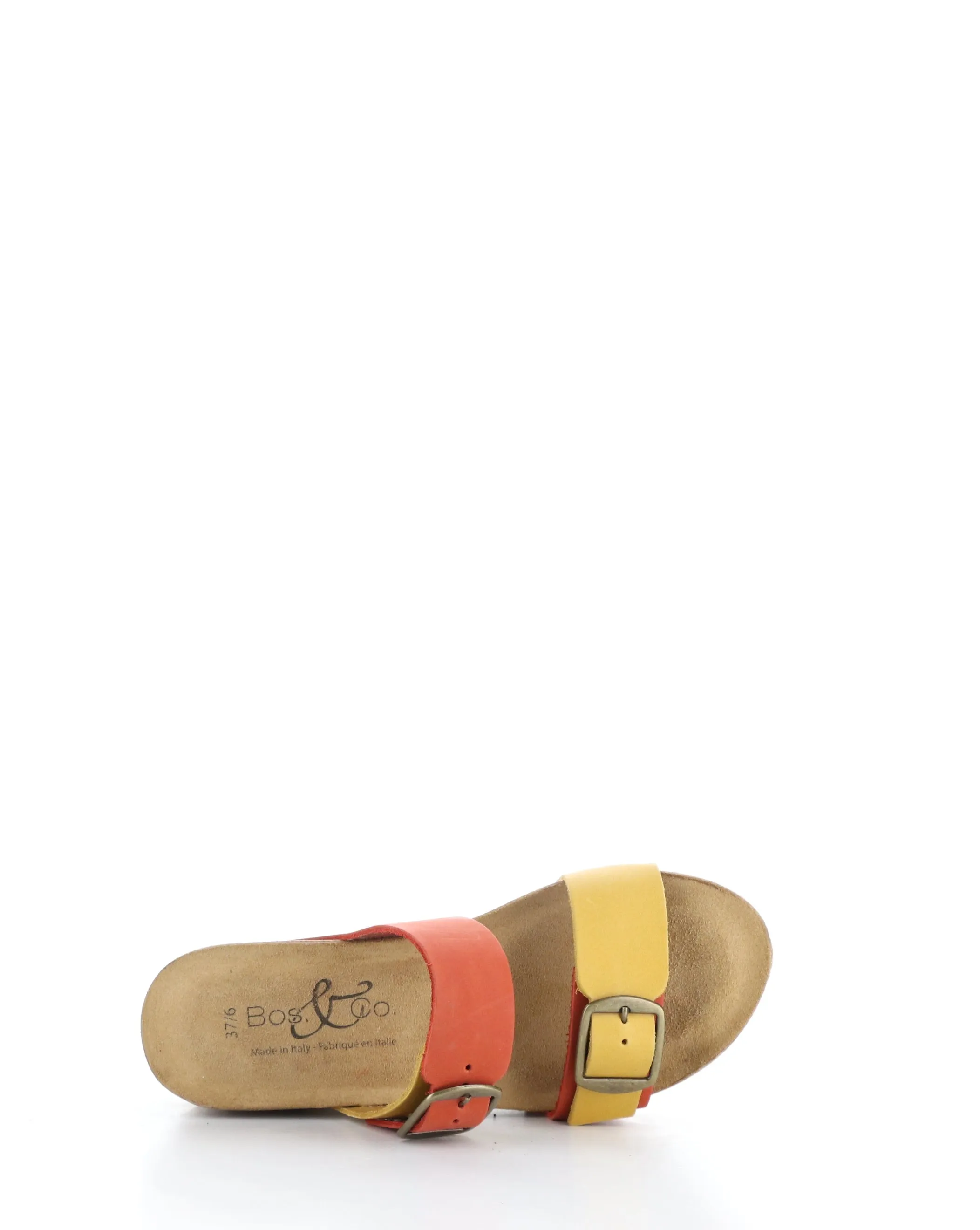 LAWT MANDARINO/YELLOW Wedge Sandals