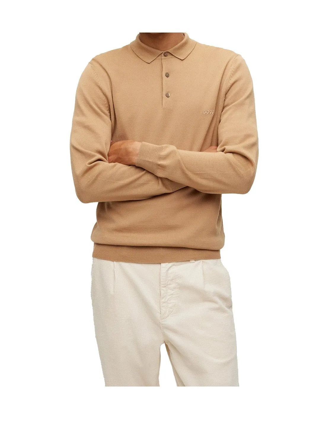 Maglia Hugo Boss uomo 50476357260 beige