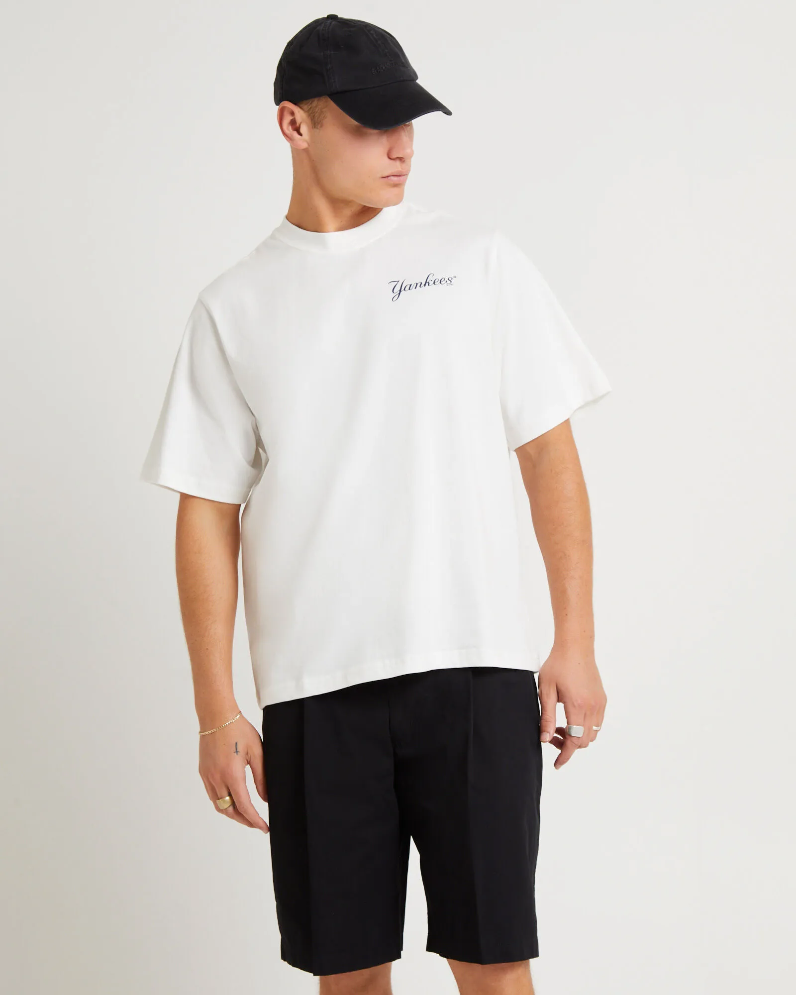 Majestic Apparel Script Heavyweight Tee