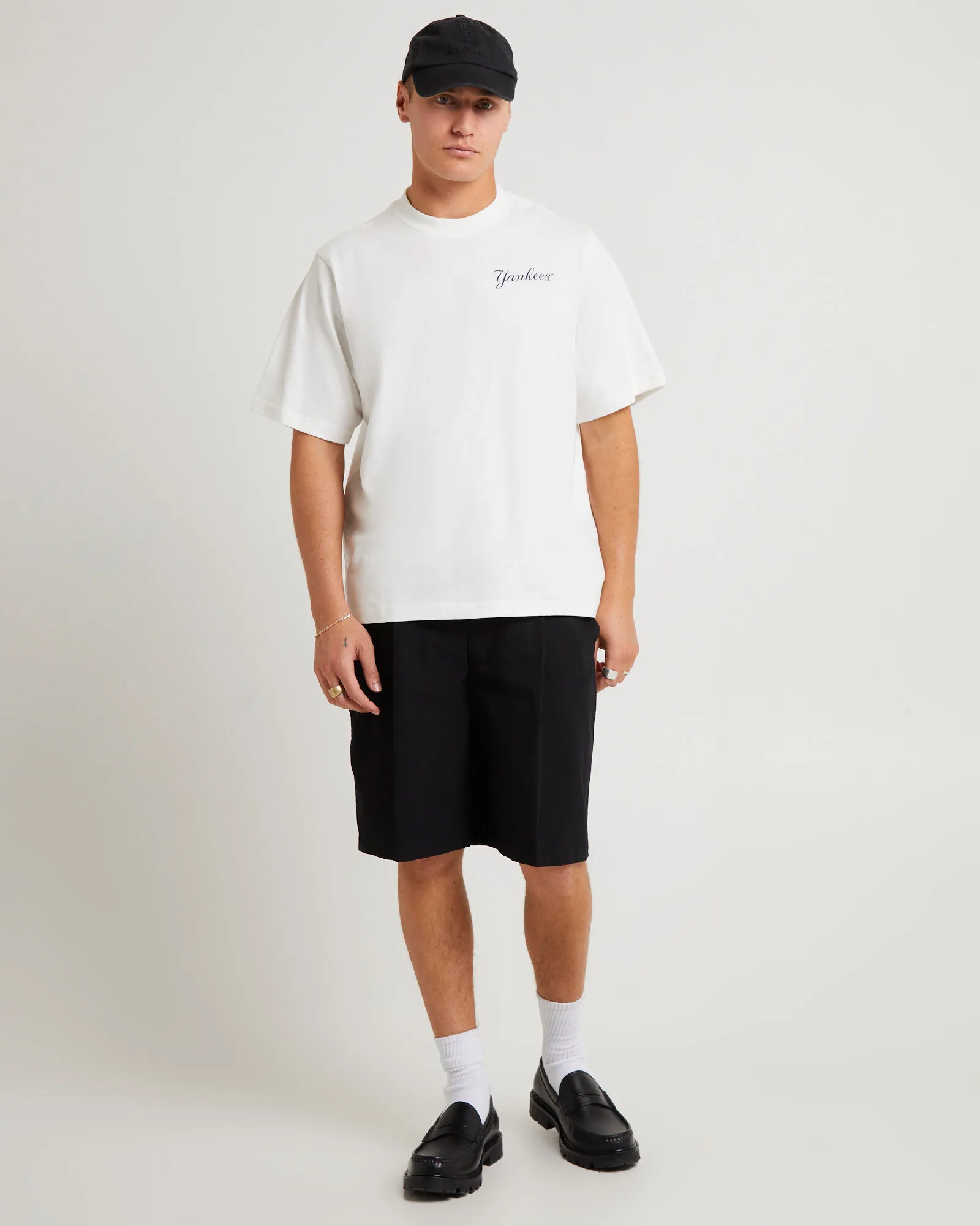 Majestic Apparel Script Heavyweight Tee