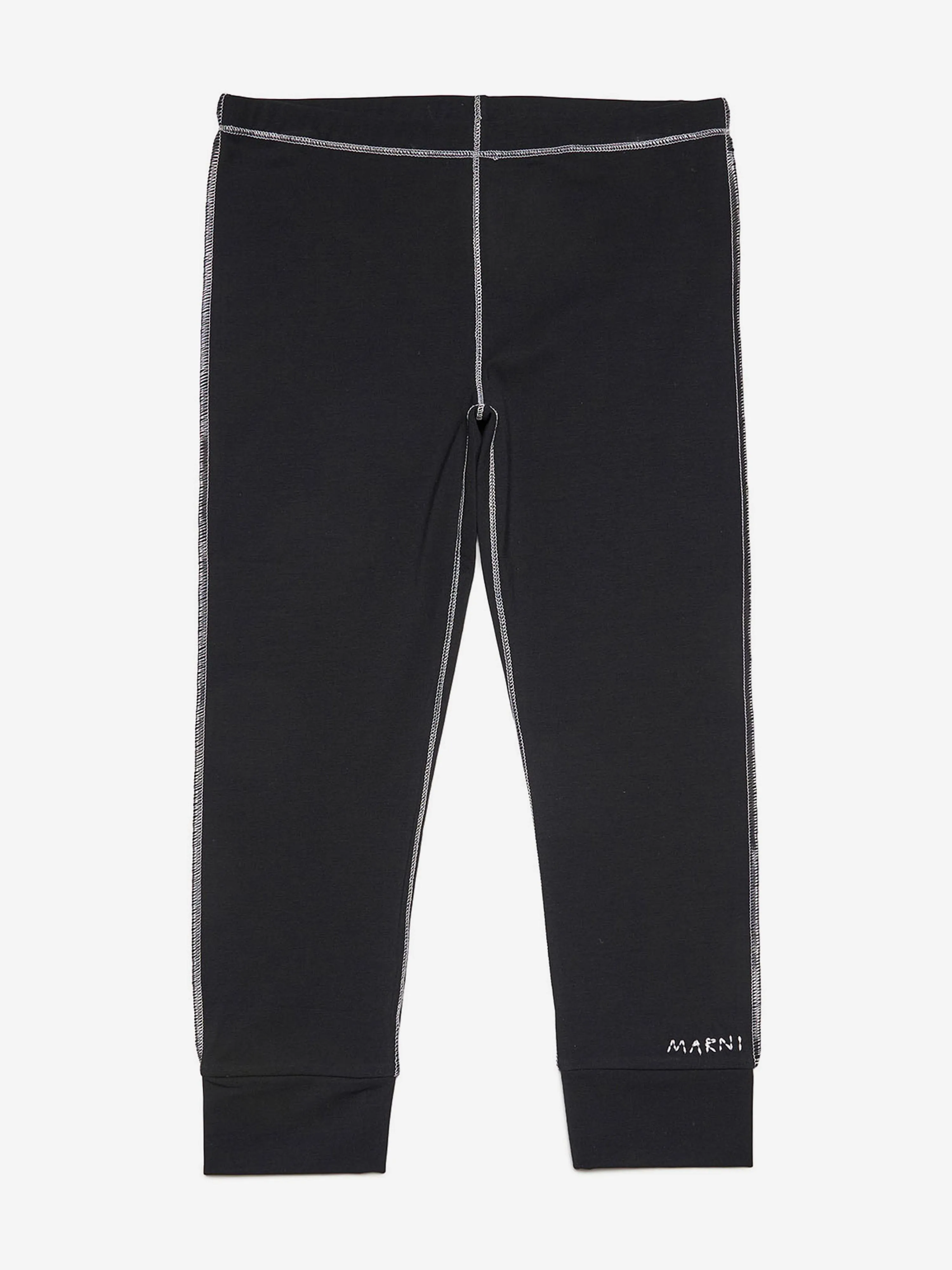 MARNI Girls Logo Leggings in Black