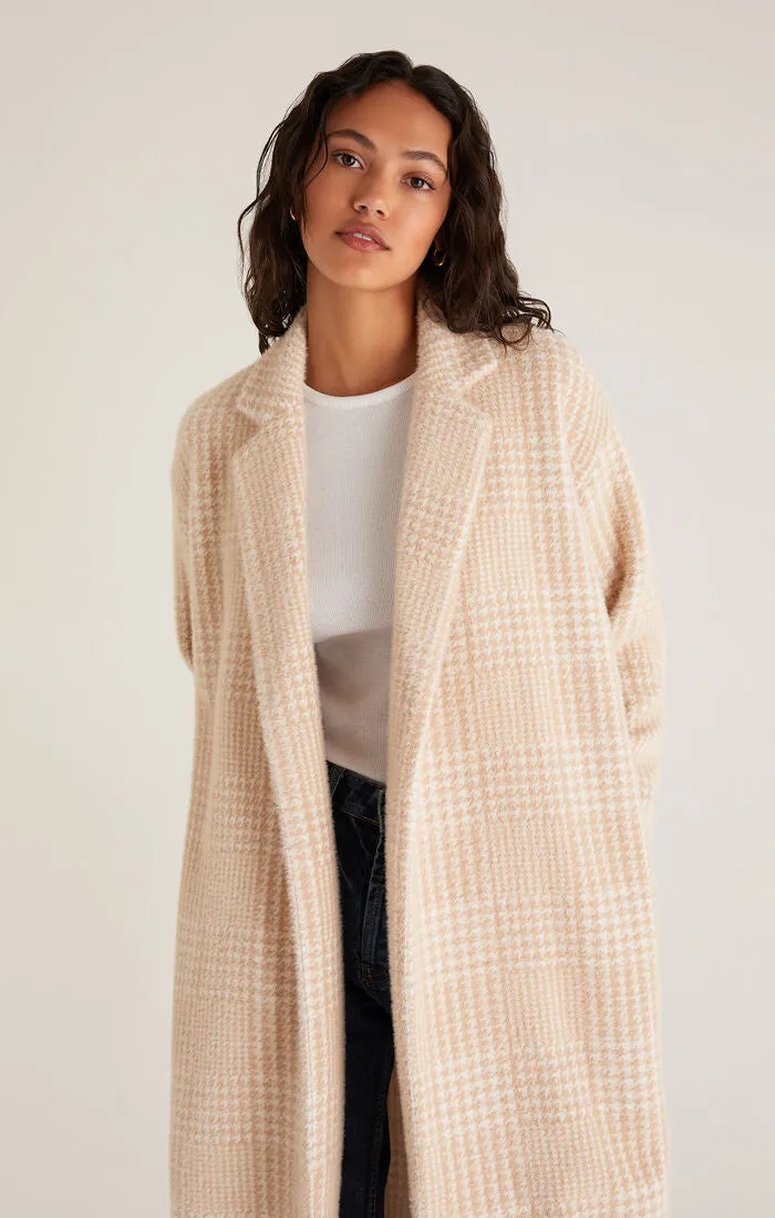 Mason Houndstooth Coat