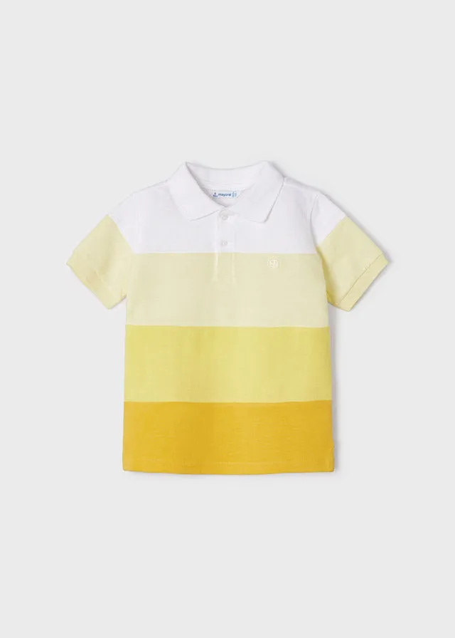 Mayoral S/s polo for boy - Pineapple