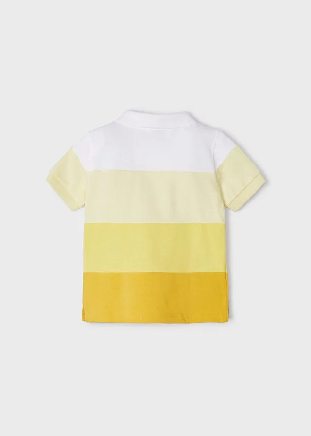 Mayoral S/s polo for boy - Pineapple