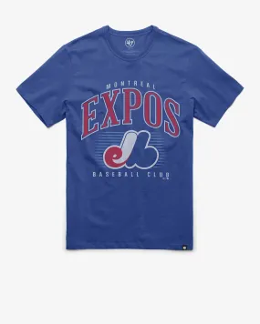 MONTREAL EXPOS COOPERSTOWN DOUBLE HEADER '47 FRANKLIN TEE