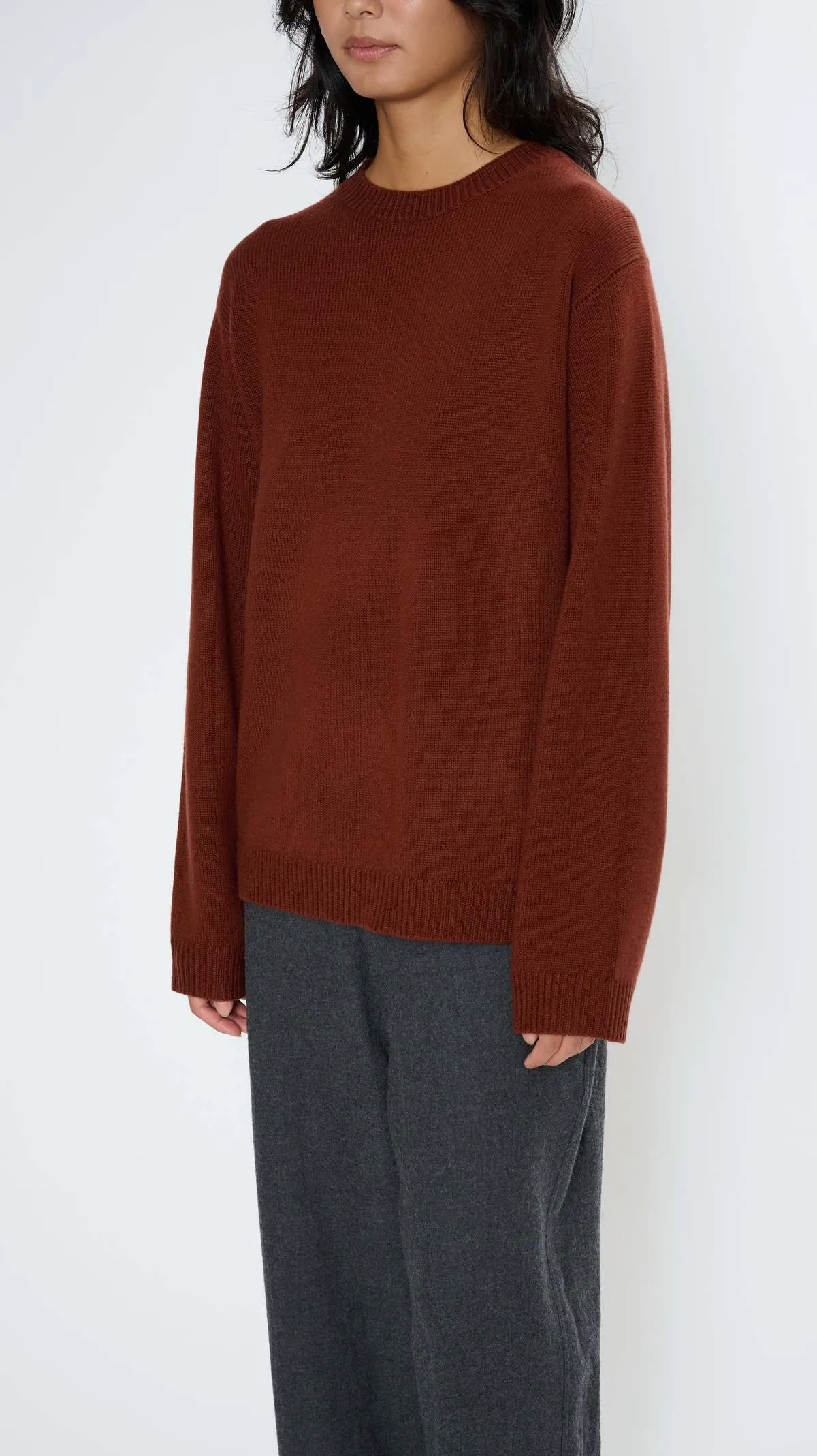 Moody Sweater - Brick