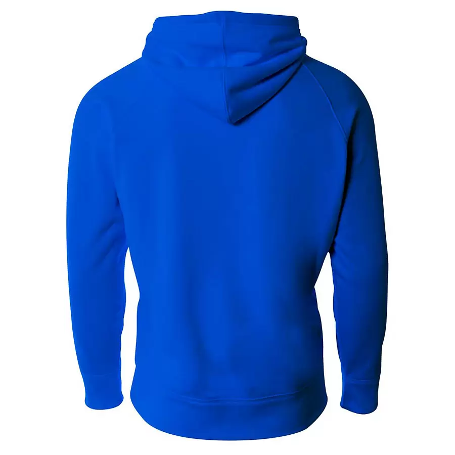 N4237 A4 Drop Ship Men's Solid Tech Fleece Hoodie SKU: N4237