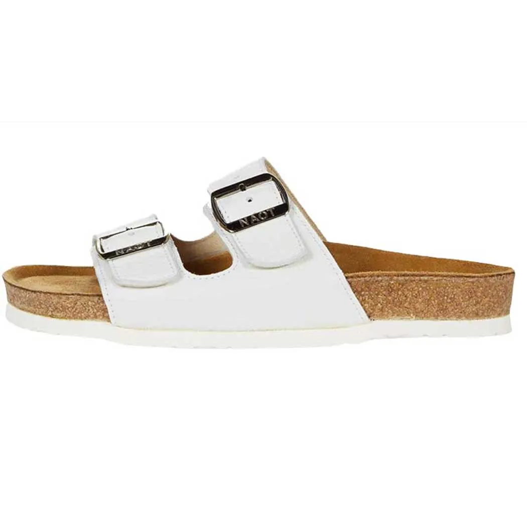 Naot Santa Barbara Sandal Soft White Leather (Women's)