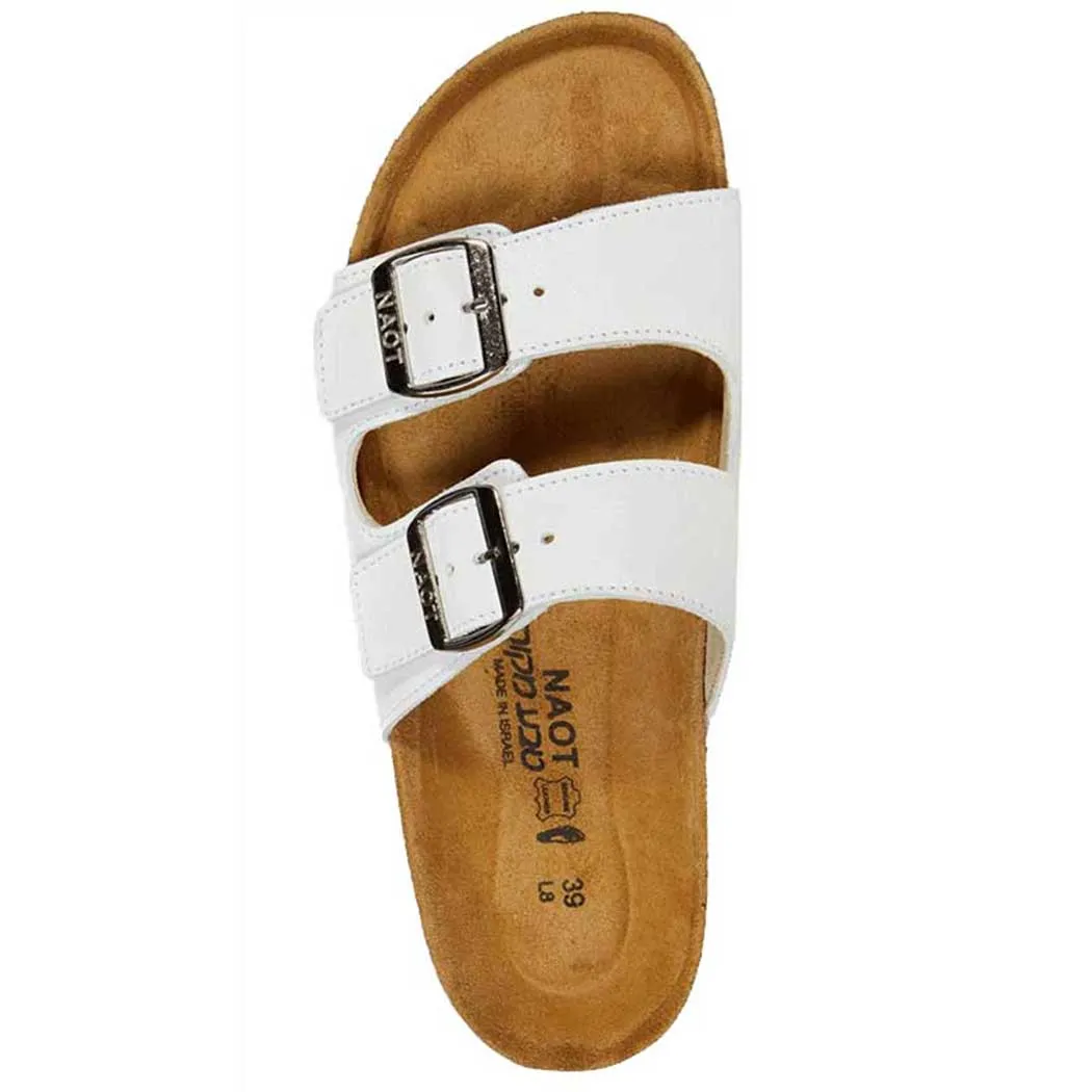 Naot Santa Barbara Sandal Soft White Leather (Women's)