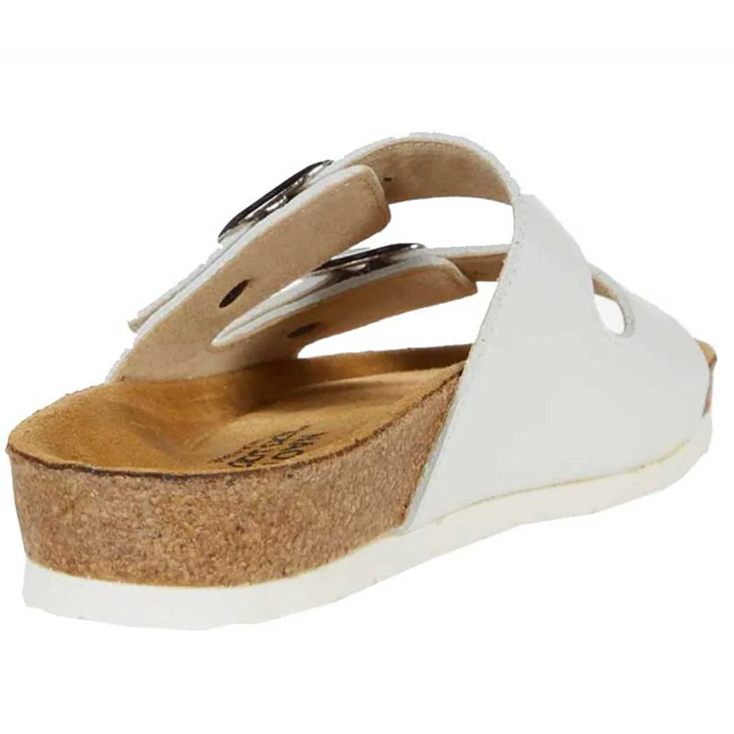 Naot Santa Barbara Sandal Soft White Leather (Women's)