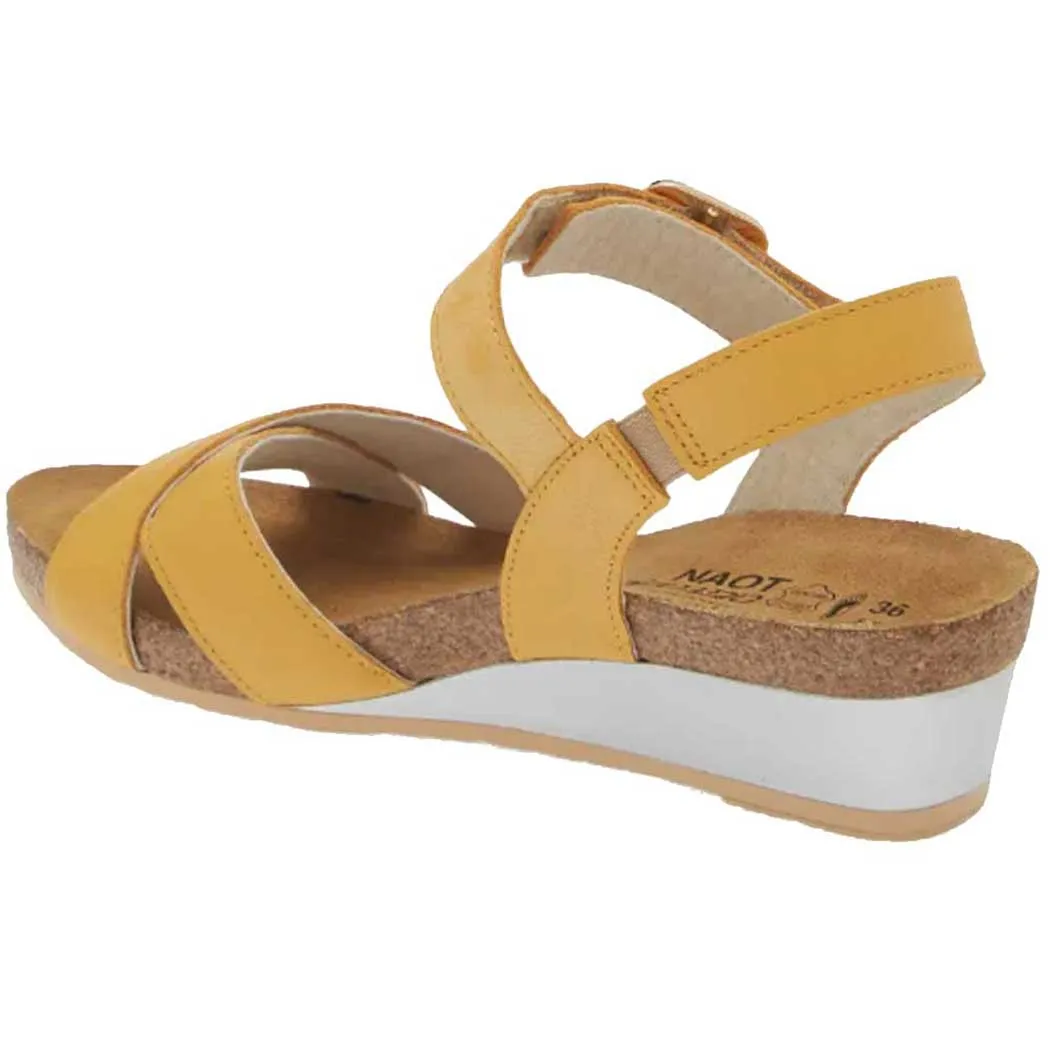 Naot Throne Wedge Sandal Marigold (Women's)