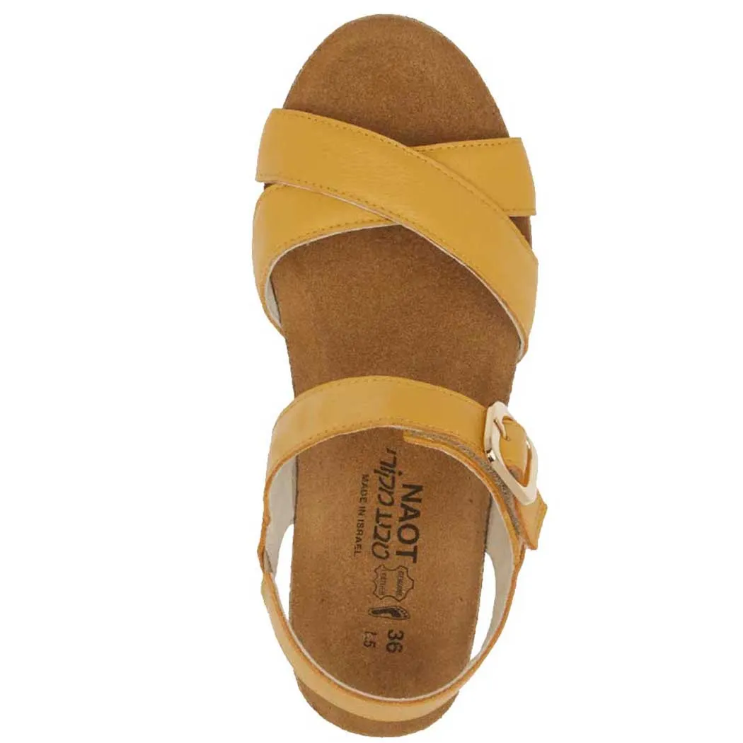 Naot Throne Wedge Sandal Marigold (Women's)