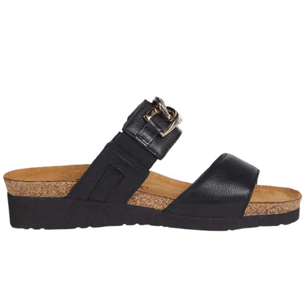 Naot Victoria Sandal Soft Black Leather (Women's)