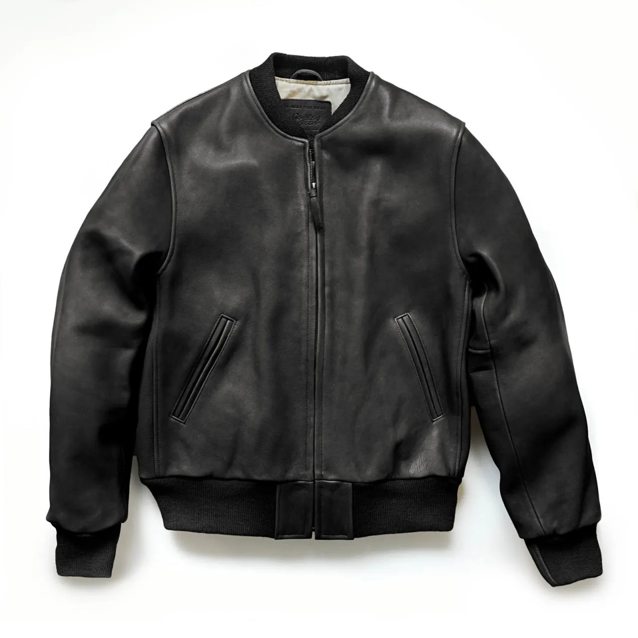 Nokona Leather Baseball Jacket - Black - Nokona Ballgloves