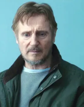 Ordinary Love Liam Neeson Tom Coat | Olive Green Cotton Parka Coat