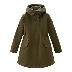 PARKA LONG MILITARY 3IN1 Woman Dark Green 