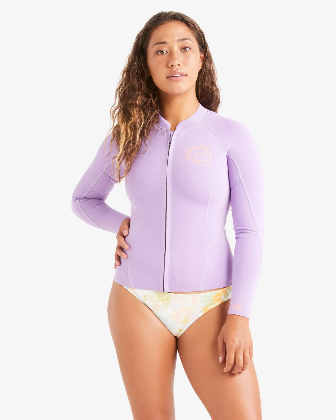 Peeky Jacket Wetsuit Jacket - Lilac Love