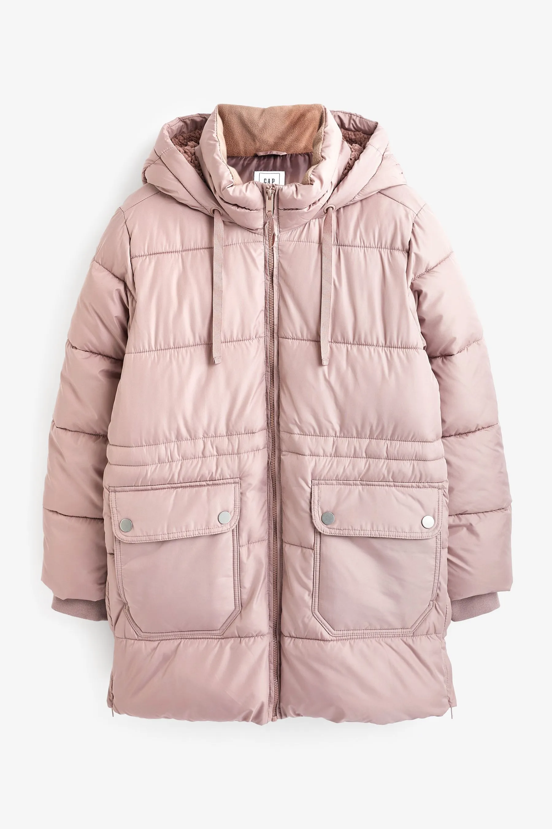 Pink Puffer Coat