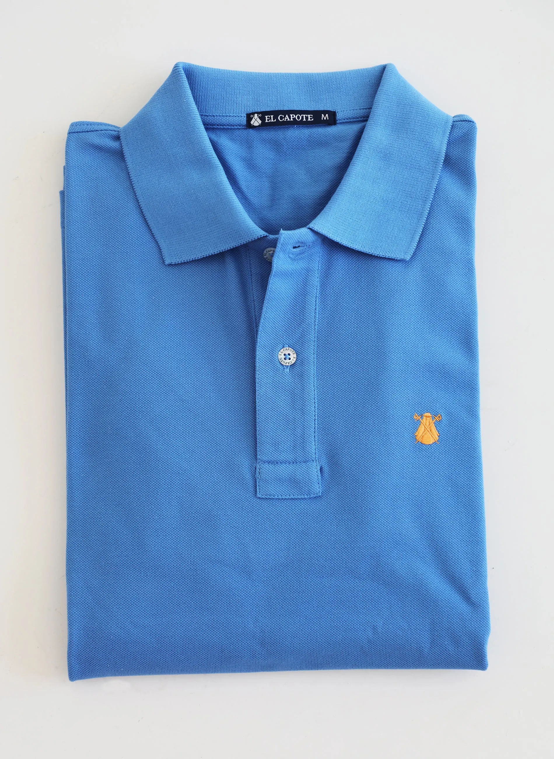 Polo Classic Azul Cielo Hombre