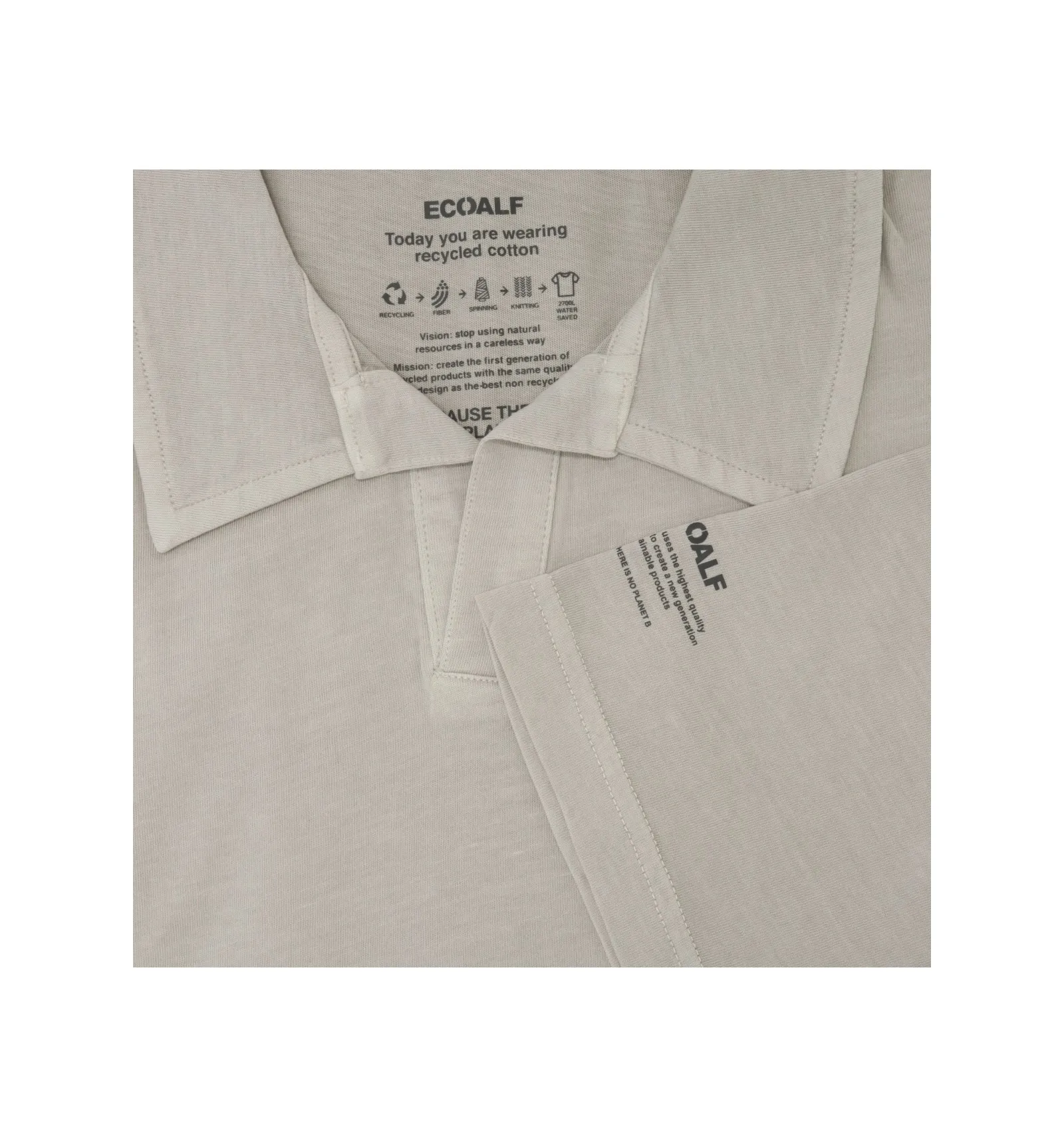 POLO MANGA CORTA JERSEY ECOALF