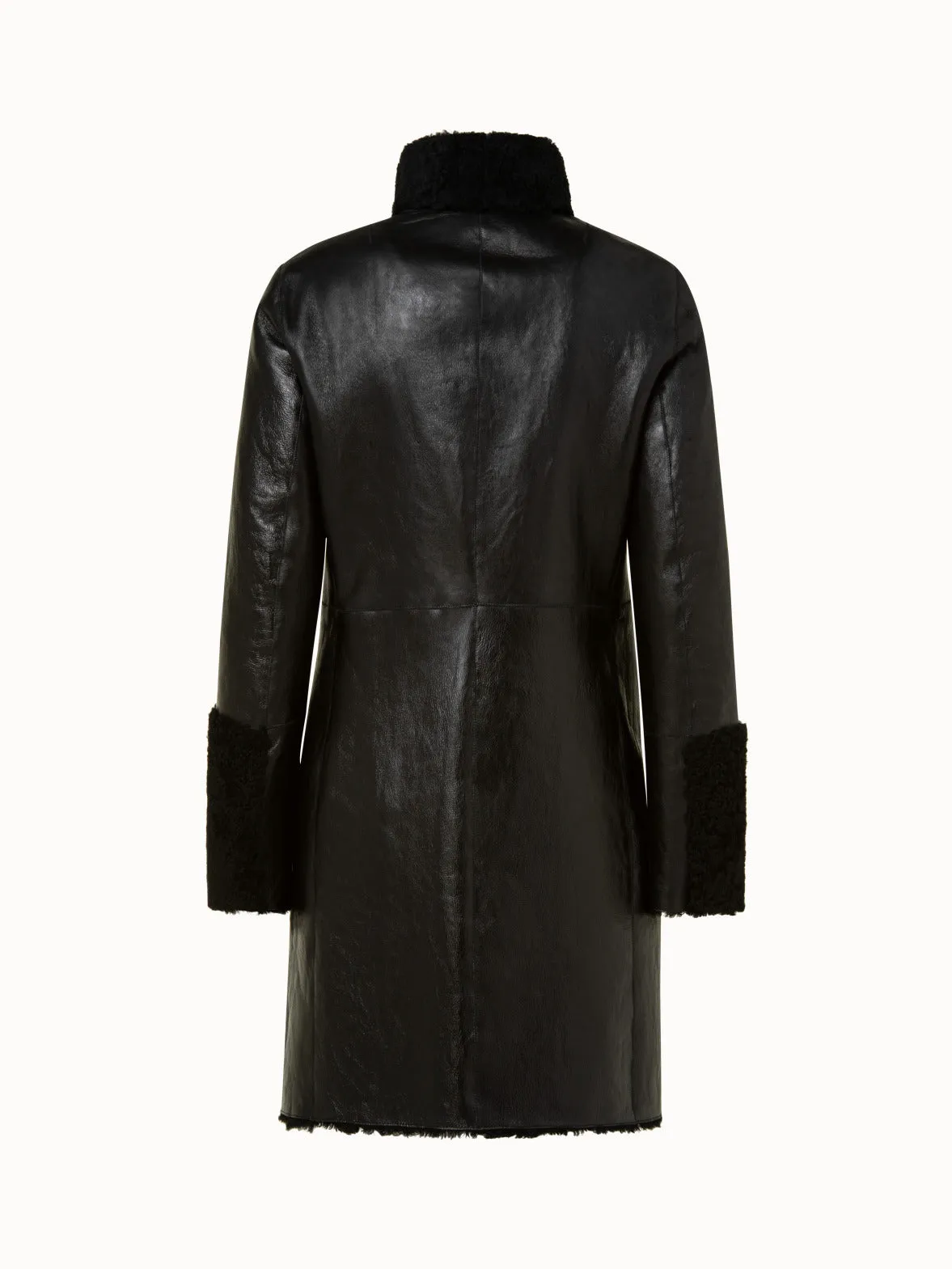 Reversible Lamb Shearling Coat