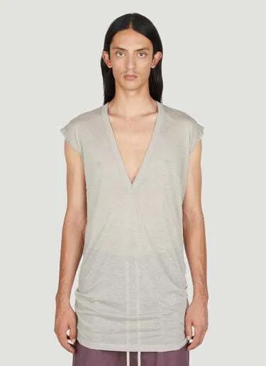 RICK OWENS  |Street Style V-Neck Cotton Designers V-Neck T-Shirts