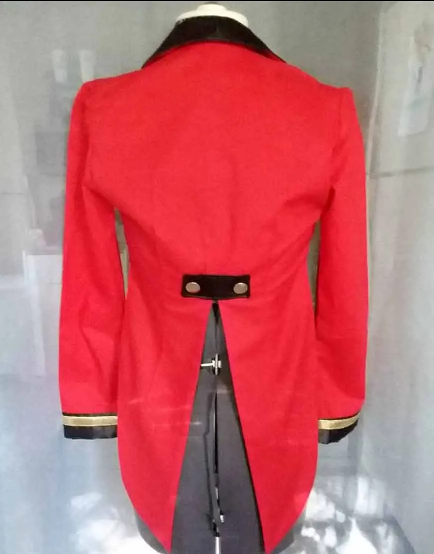 Ringmaster Jacket | Ringmaster Red & Black Jacket | Ujackets.com