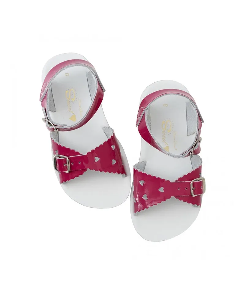 Salt-Water Sandals Child Sweetheart Shiny Fuchsia