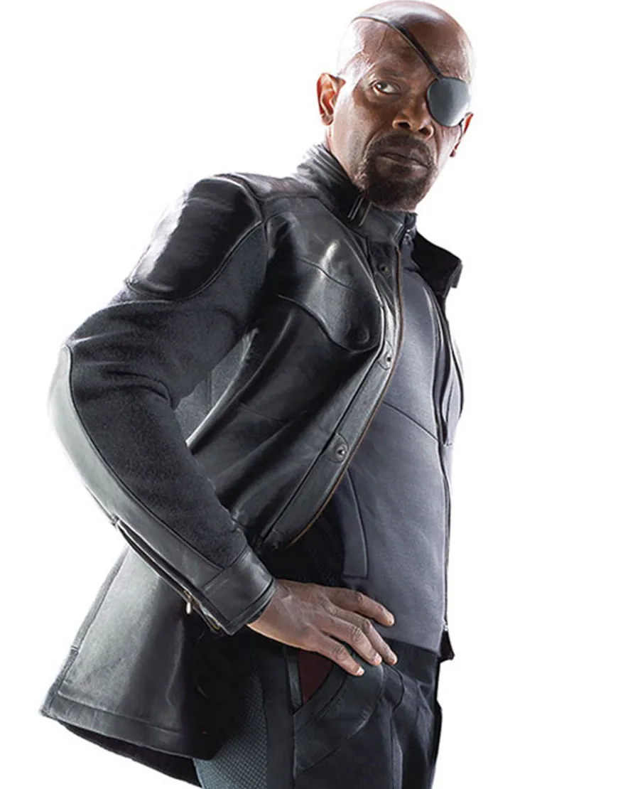 Samuel L. Jackson Age of Ultron Nick Fury Jacket - UJackets