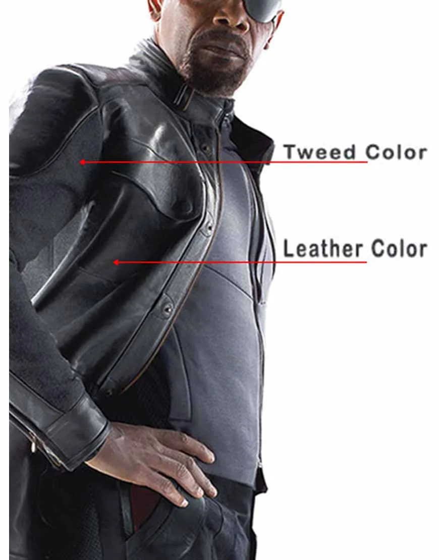 Samuel L. Jackson Age of Ultron Nick Fury Jacket - UJackets