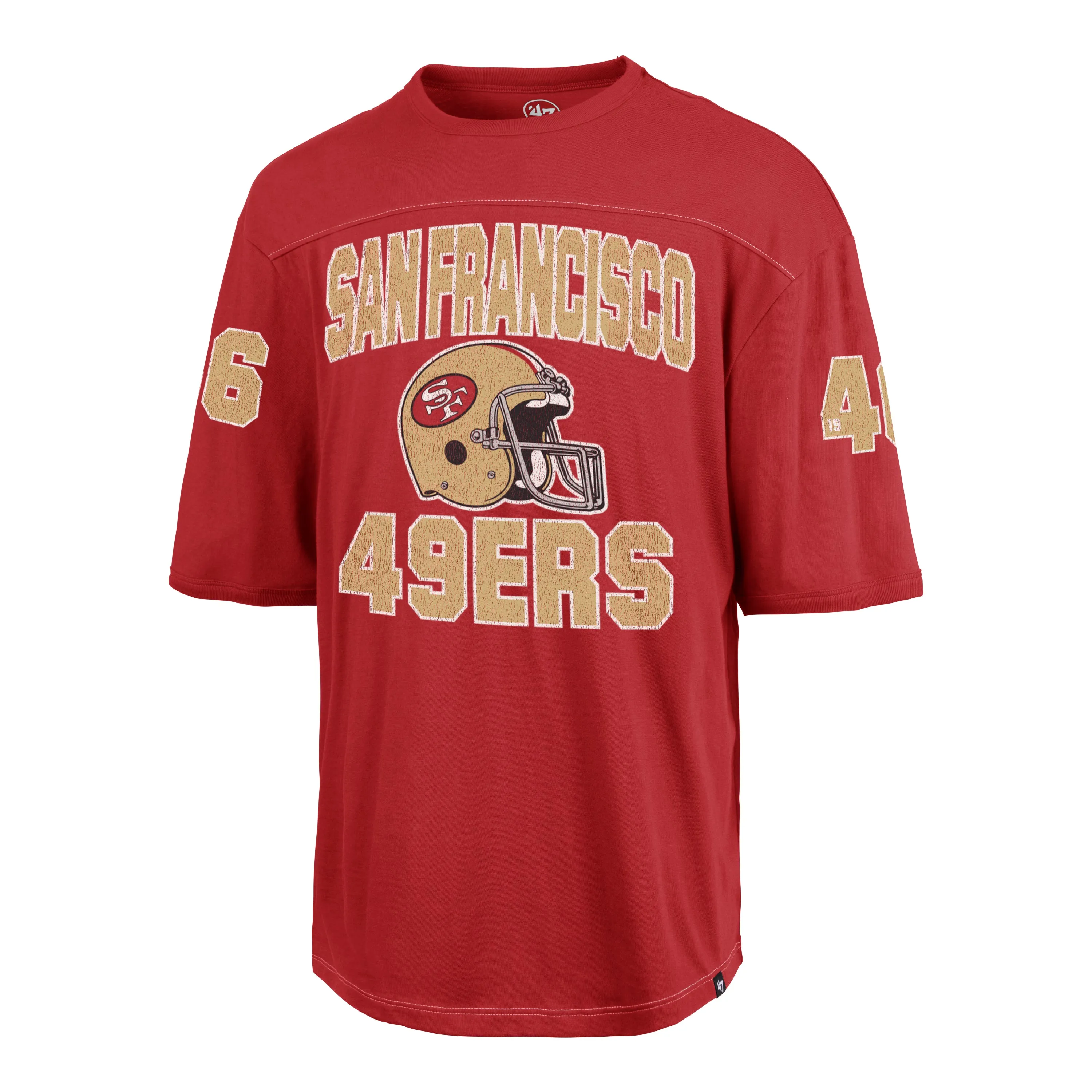 SAN FRANCISCO 49ERS HISTORIC GRIDIRON RUSH '47 BRIGHTON TEE