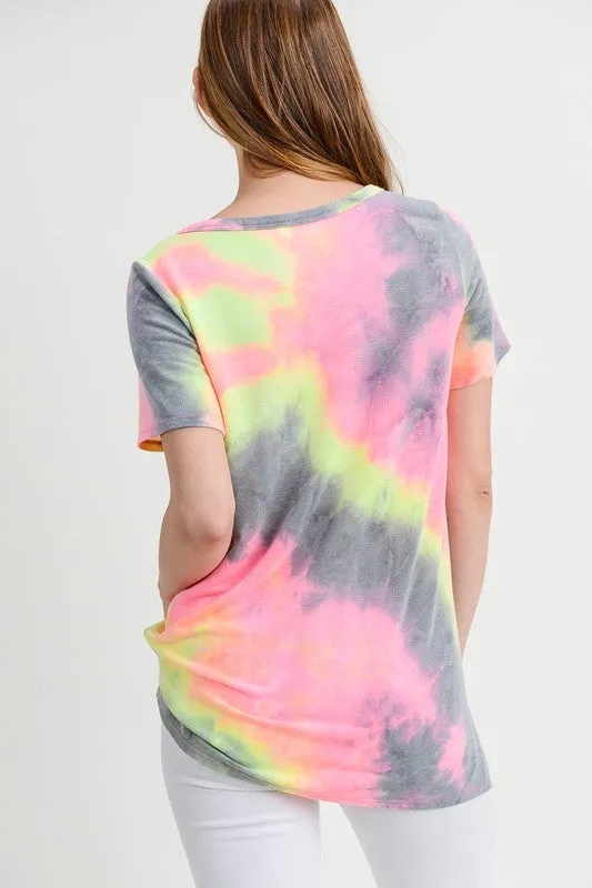 Seriously Sassy Tie-Dye Top