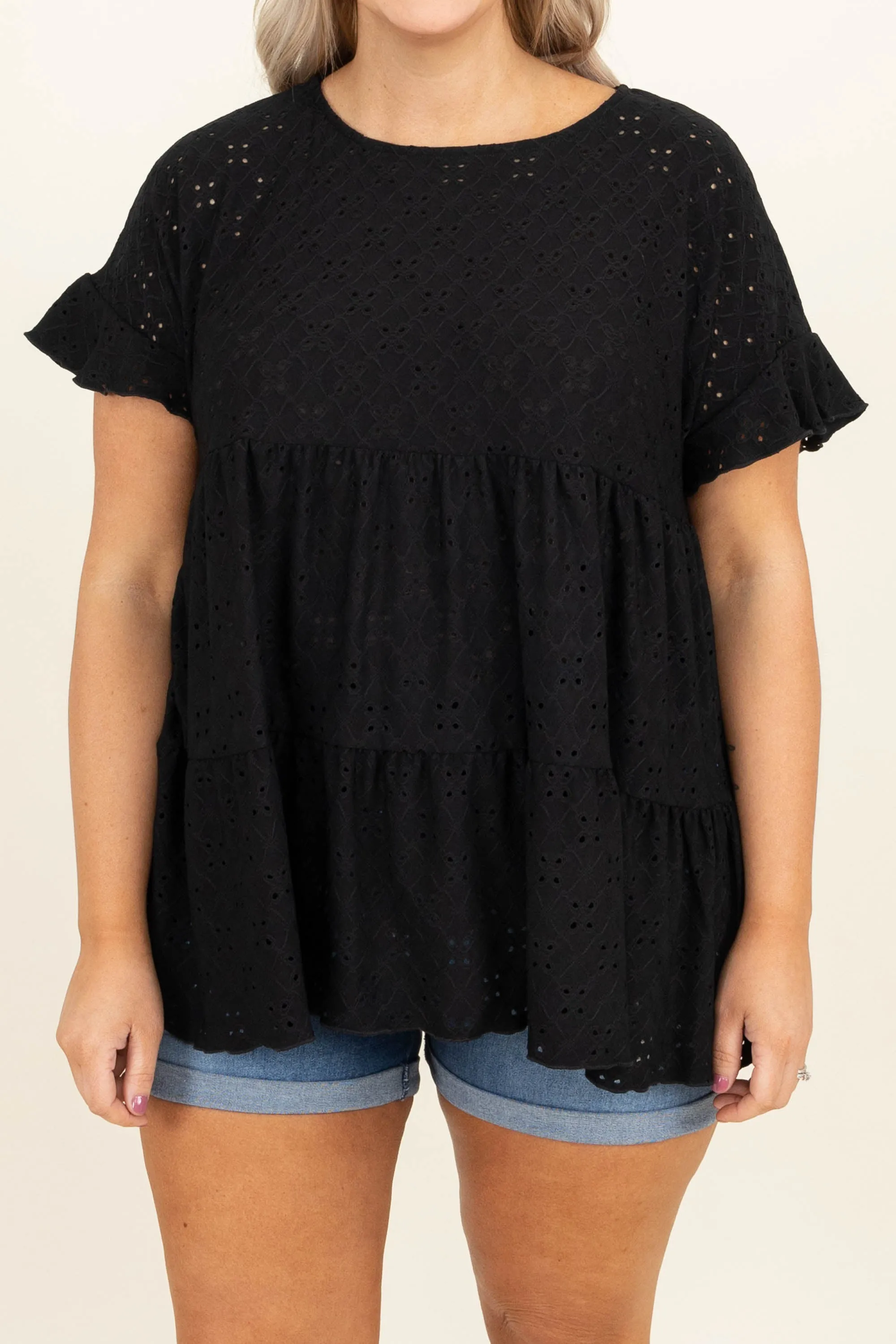 Shady Mood Top, Black