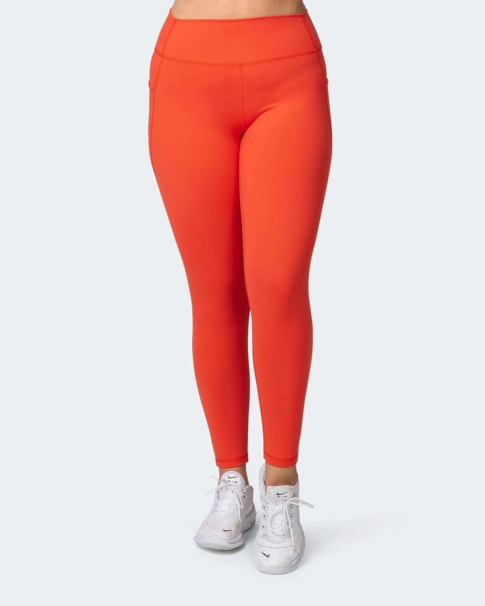 SIGNATURE POCKET ANKLE LENGTH LEGGINGS Ember