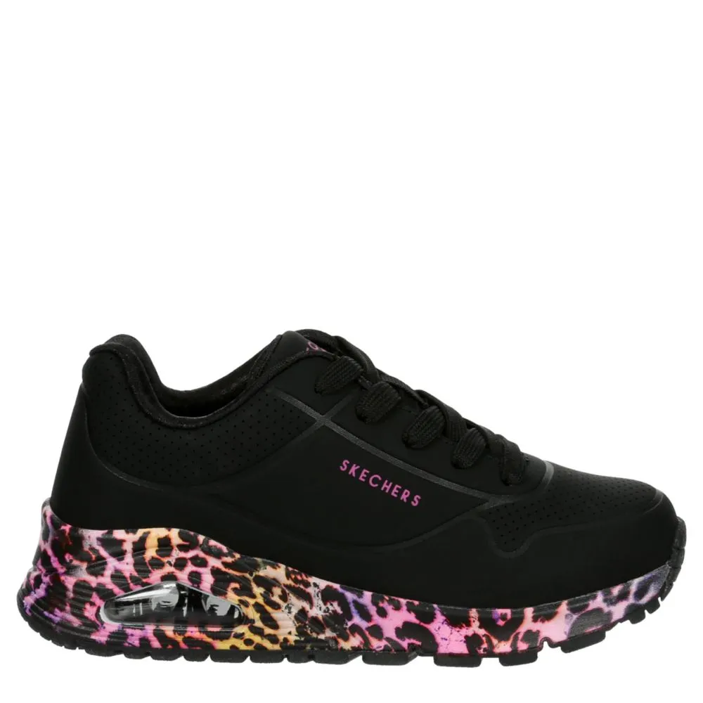 SKECHERS  GIRLS LITTLE-BIG KID UNO SNEAKER