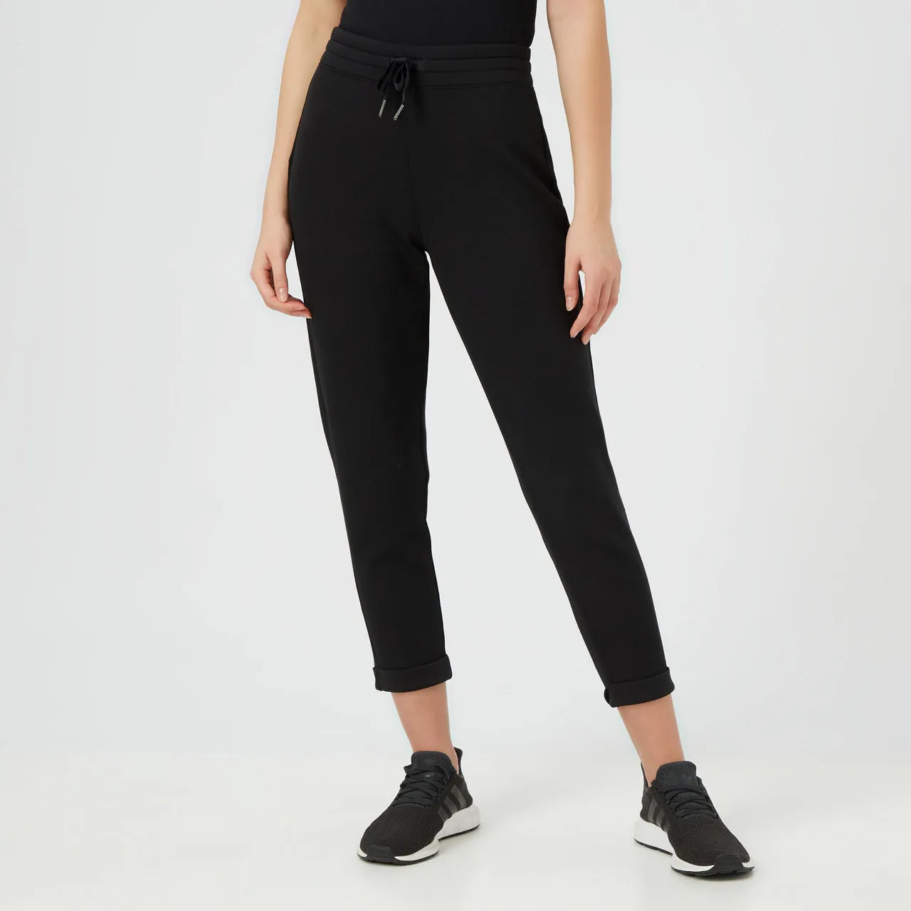 SPANX ACTIVE AirEssentials Tapered Sweatpants - Black