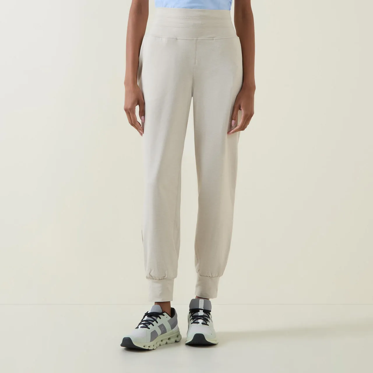 SWEATY BETTY Gaia Yoga Sweatpants - White